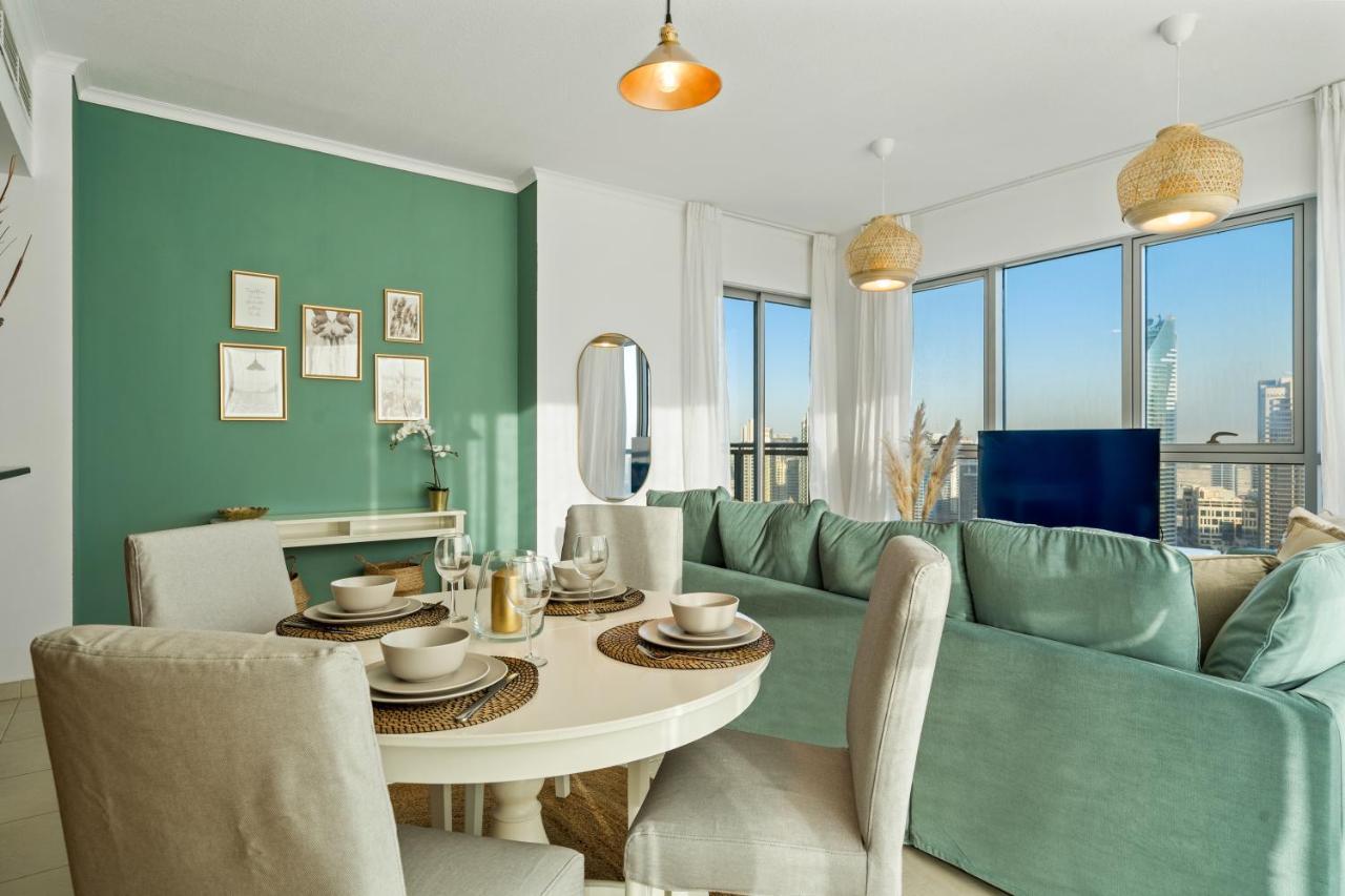 Chic And Zen Apartment, Near Burj Khalifa Tower Dubai Exterior photo